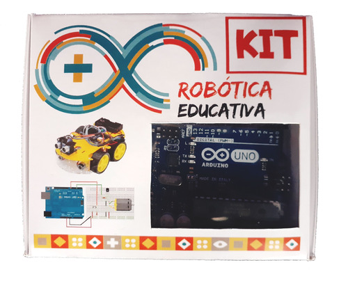 Kit Arduino Robótica Educativa 12 Tutoriales