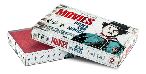Imagen 7 de 8 de Movies Juego De Mesa Cine Dígalo Con Mímica Ruibal Lelab