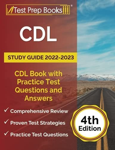 Book : Cdl Study Guide 2022-2023 Cdl Book With Practice Tes