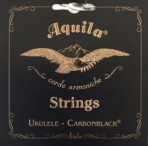 Cuerdas Para Ukelele Aquila Carbonblack Made In Italy