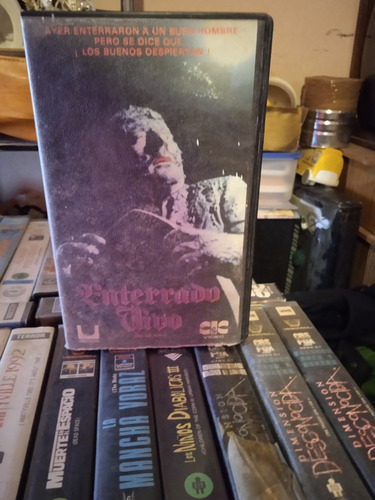 Vhs Enterrado Vivo Terror Duendes Troll 