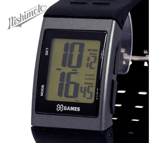 Relógio X-games Masculino Digital Xgppd118 Fxpx Quadrado