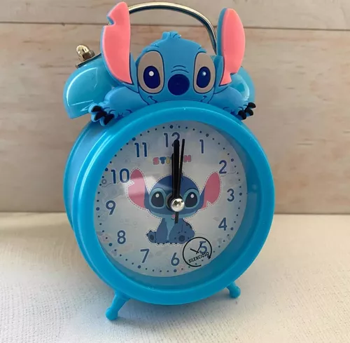 Relógio de mesa Despertador Stitch