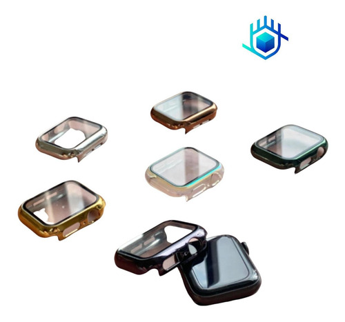 Imagen 9 de 10 de Funda Premium Con Mica Para Apple Watch Protector Case Mujer