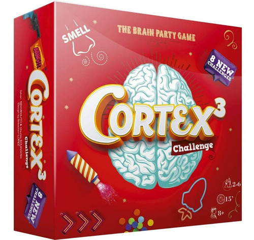 Cortex 3 Challenge Juego De Mesa (esp) Party Game - Asmodee