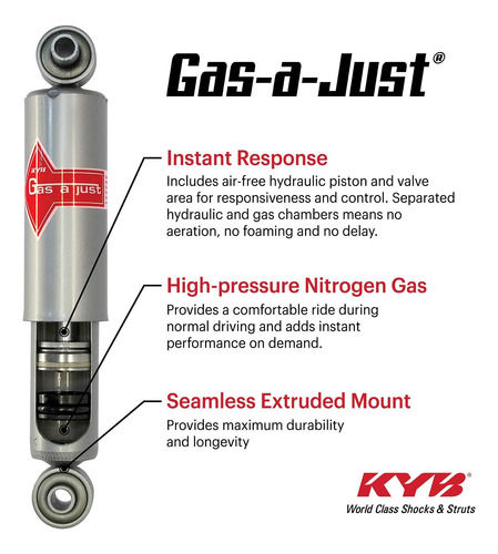 Kg5440 Gas-a-just, Amortiguador De Gas.