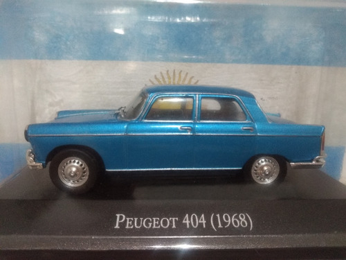 Autos Inolvidable Peugeot 404 1968 1/43 Salvat