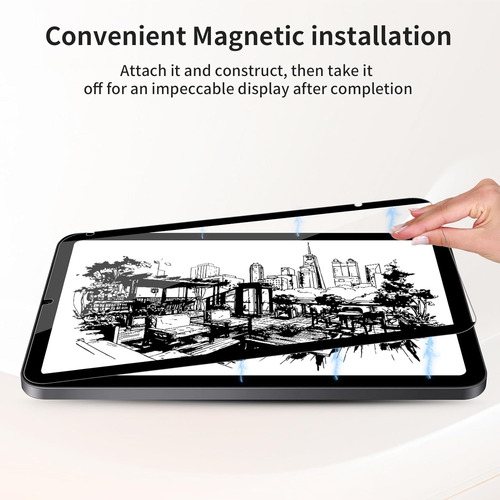 Protector De Pantalla Para iPad Mini 6 Y 7 Magnetico
