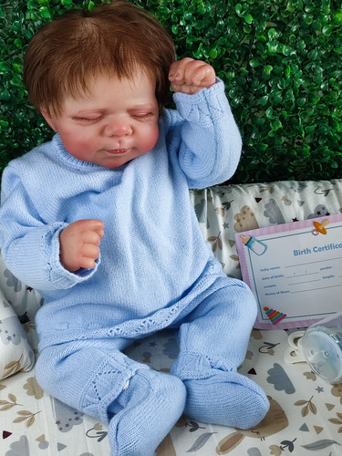 Bebe Reborn Suave (algodón) Original Con Latido De Corazón