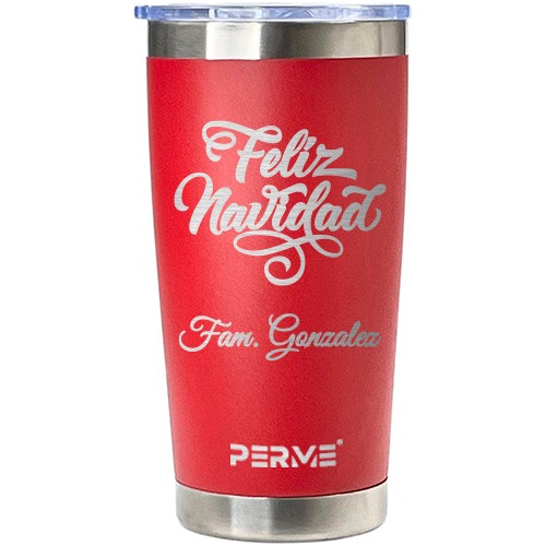 Termo 20 Oz Personalizado Feliz Navidad - Varios Modelos. 