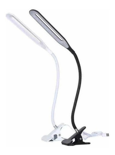 Lámpara Led Flexible Usb C/broche Para Manicura, Podologo