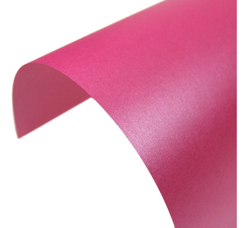 100 Sobres Papel Aperlado Nacarado 140g 11.5x15.5cm 1/4carta Color Magenta / Stardream Azalea