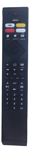 Control Remoto Para Smart Tv Philips Negro