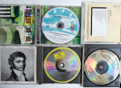 Imagen 2 de 3 de Musica Clasica Beethoven Mahler Wagner Fidelio Tannhauser