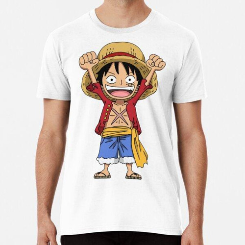 Remera Citas Mono D. Luffy, De One Piece Algodon Premium