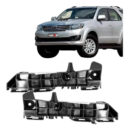 Par Guia Para-choque Dianteiro Hilux Sw4 12 2013 2014 2015 