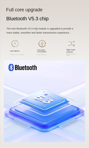 Auriculares Bluetooth Con Reducción De Ruido, Larga Duración