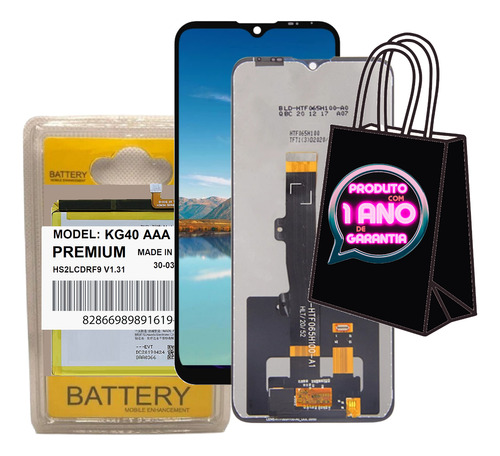 Tela Display Frontal Para Moto G72 Xt2255 Full Hd + Battria! Últimas Unidades