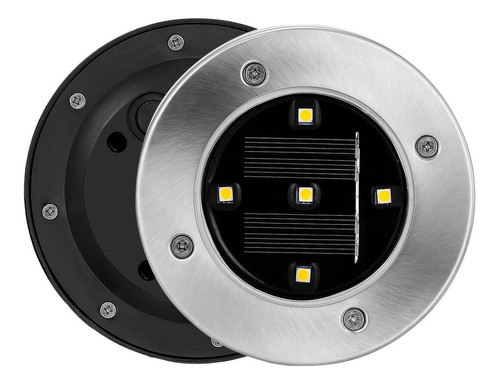 Energia Solar 5led Inround Spike Gramado Lâmpada Impermeáv