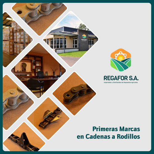 Media Malla Para Cadena A Rodillos Asa 40-1 Paso 1/2 Simple