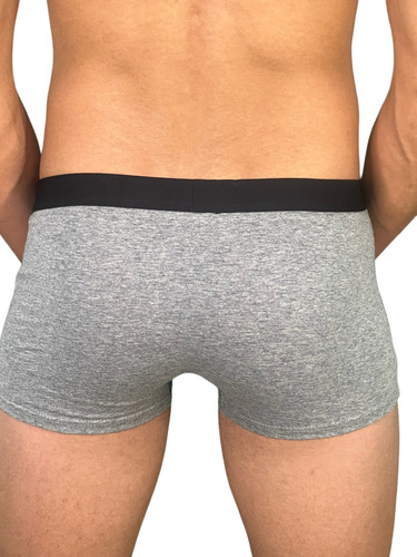 Paquete De 6 Boxer Corto Algodón Xxl Liso Surtido