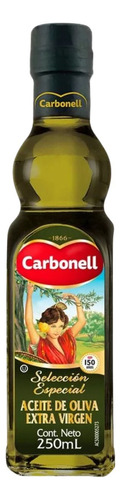 Aceite De Oliva Carbonell Extra Virgen Botella 250 Ml