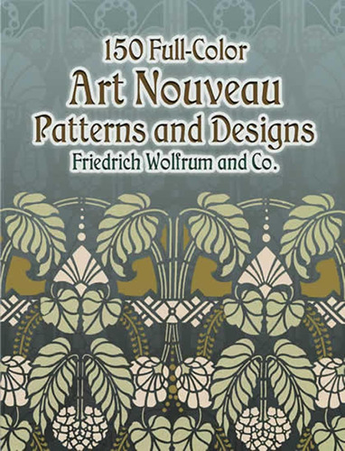 Libro: 150 Full-color Art Nouveau Patterns And Designs (dove