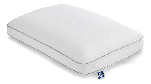 Sealy Essentials - Almohada Estandar, Color Blanco, 2 Unidad