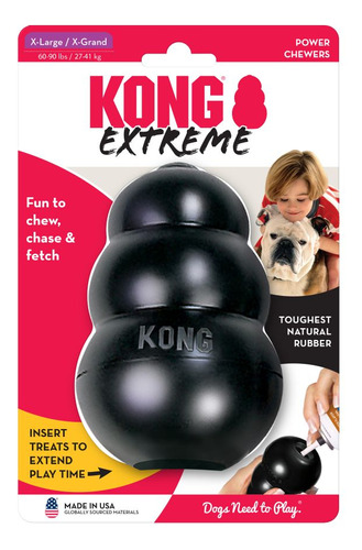 Kong Classic Extreme Xl - Perro- Ultra Resistente Rellenable