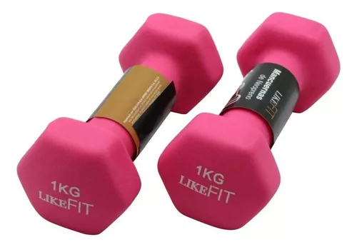 Mancuernas 1kg par - Kinedeportes