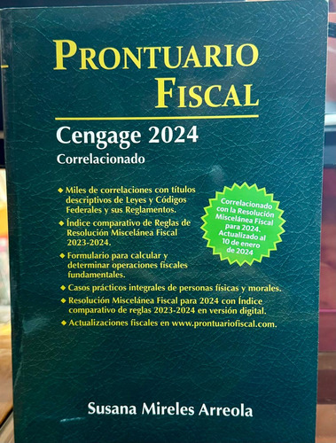 Prontuario Fiscal 2024 Cengage