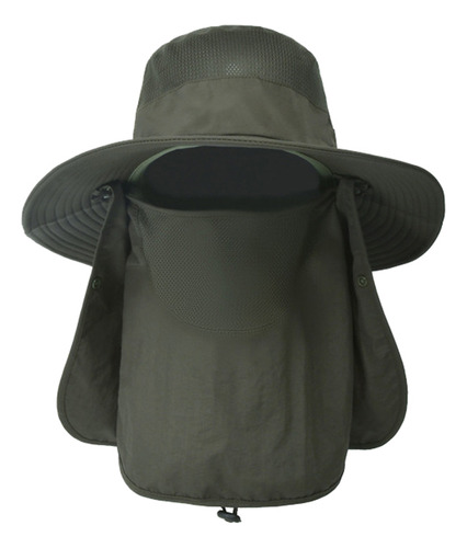 Sombrero De Acampada Con Protección Solar, Protección De Ala