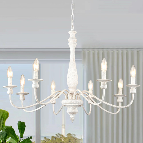 Alisadaboy White Chandelier Farmhouse Candeliers Antiguos Pa