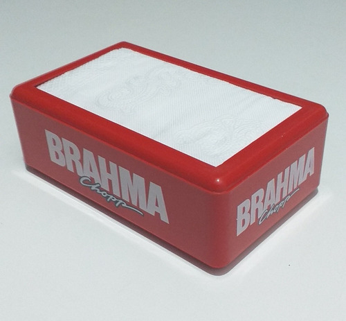 Brahma Chopp Servilletero Rectangular Plástico Año2000 (444)