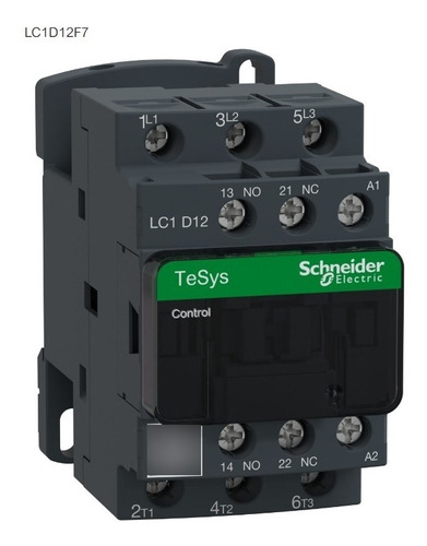 Contactor  Tesys 12amp 110vac  Lc1d12f7 Schneider Electric