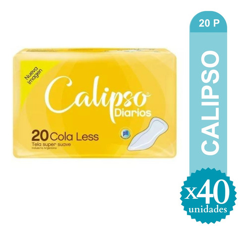 Protectores Diarios Calipso Colaless X 20u Caja X 40u - Ma