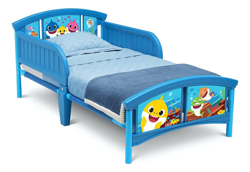 Cama De Plástico Para Niños Pequeños, Tiburón Bebé