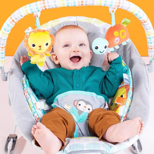 Imagen 6 de 10 de Bouncer Silla Bright Starts Whimsical Wild Musical