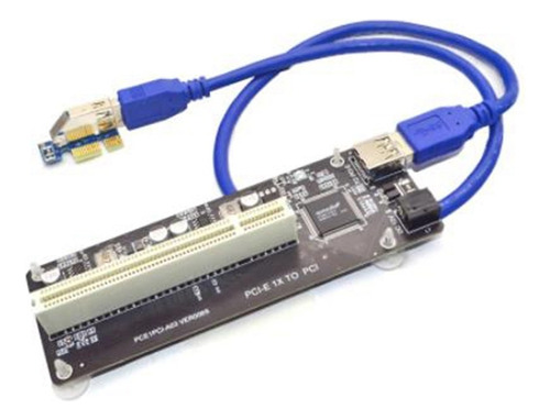 Tarjeta De Bus Pcie Pci-e Pci Express X1 A Pci Riser Card Pa