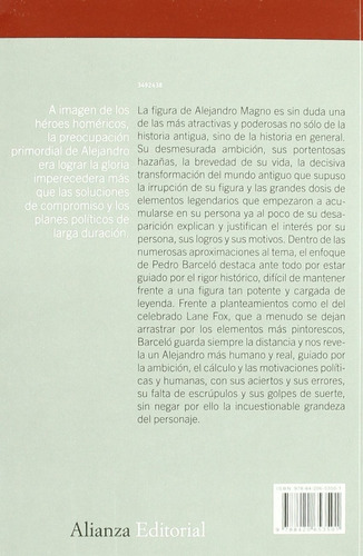 Alejandro Magno Pedro Barceló Alianza Editorial