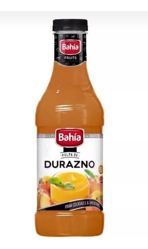 Pulpa De Durazno Para Licuados Smothie Tragos Bahia