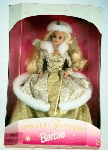 Barbie 1995 Winter Fantasy Blonde - Exclusiva De Sams Club