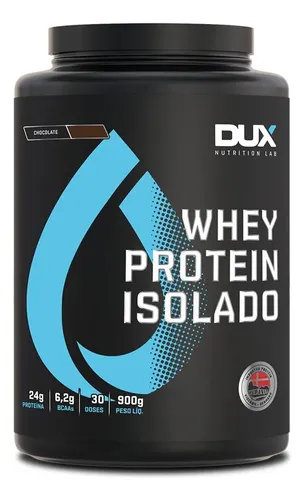 Whey Protein Isolado Dux Nutrition 900g Sabor Neutro