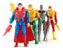 Comprar Dc Comics Pack X4 Figuras De Accion Super Heroes 