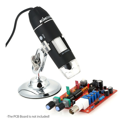 Microscopio Digital Kkmoon Con Aumento De 1600x Y Cable Usb