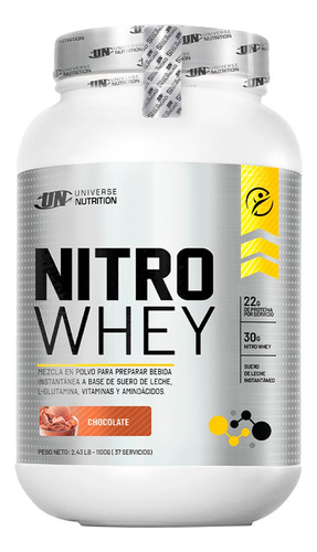 Nitro Whey 1.1 Kg / Universe Nutrition / Tienda Física