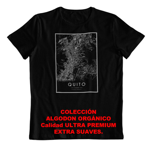 Polera - Dtf - Algodon Organico - Quito Ecuador America
