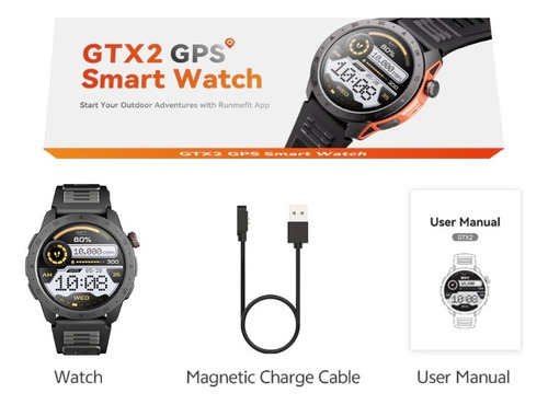 Runmefit Gtx2 Gps Smartwatch