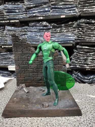 Dc Movie Masters, Sinestro, Mark Strong, Linterna Verde!! (Usado)