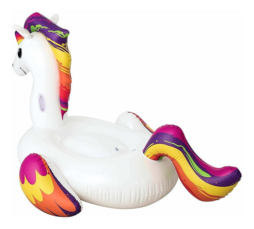 Imagen 6 de 9 de Colchoneta Inflable Unicornio 150cm Bestway 41114 Bigshop